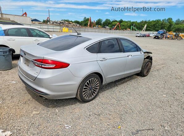 3FA6P0HD3HR290264 2017 FORD FUSION Silver Trasero derecho