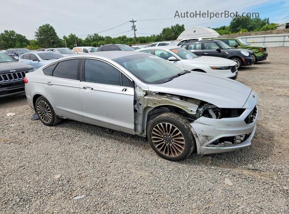 3FA6P0HD3HR290264 2017 FORD FUSION Silver Delantero derecho