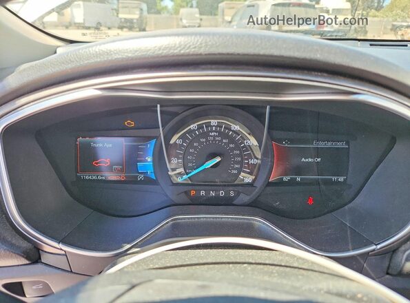 3FA6P0HD3HR293603 2017 FORD FUSION Silver Vista del cuadro de instrumentos