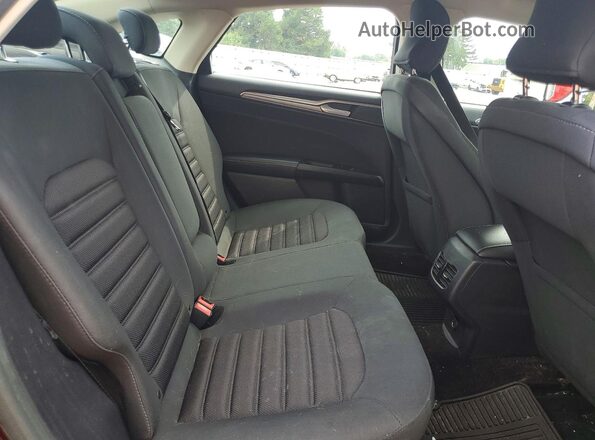 3FA6P0HD3HR304972 2017 FORD FUSION Maroon Rear seats view