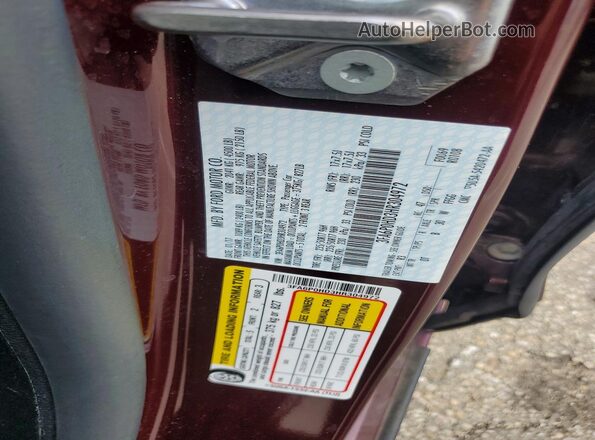 3FA6P0HD3HR304972 2017 FORD FUSION Maroon Engine compartment view