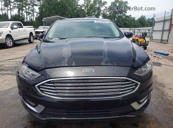 3FA6P0HD3HR332917 2017 FORD FUSION Black Դիմացի տեսք