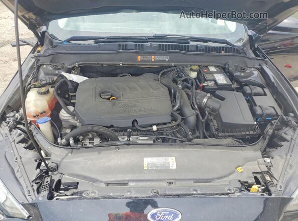 3FA6P0HD3HR332917 2017 FORD FUSION Black Սալոնի հետևի տեսք