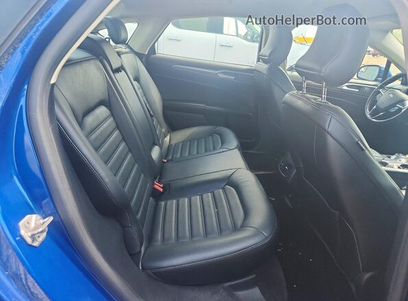 3FA6P0HD3HR406191 2017 FORD FUSION Blue Vista de los asientos traseros