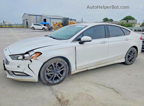 3FA6P0HD3JR136224 2018 FORD FUSION Белый Задняя левая четверть
