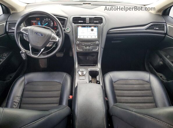3FA6P0HD3JR136224 2018 FORD FUSION Белый Вид щитка приборов