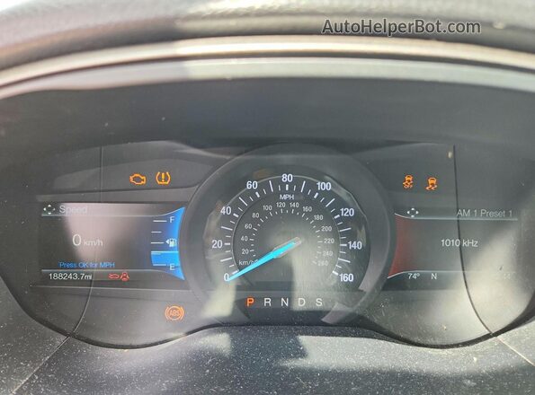 3FA6P0HD3JR164198 2018 FORD FUSION Black Vista del cuadro de instrumentos