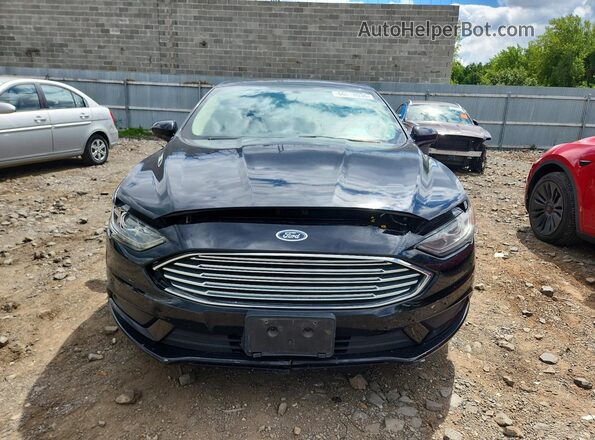 3FA6P0HD3JR164198 2018 FORD FUSION Black Vista frontal