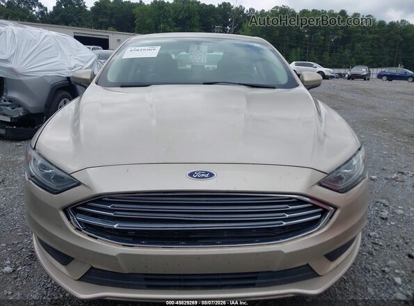 3FA6P0HD3JR164752 2018 FORD FUSION Beige წინა ხედი