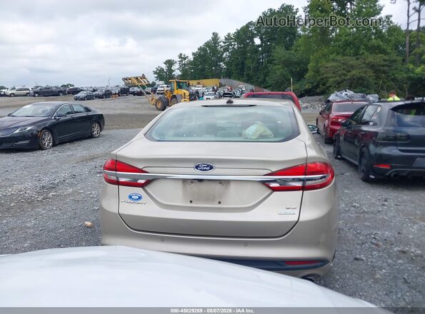 3FA6P0HD3JR164752 2018 FORD FUSION Beige 