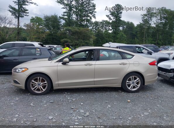 3FA6P0HD3JR164752 2018 FORD FUSION Beige სალონის 360-გრადუსიანი ხედი