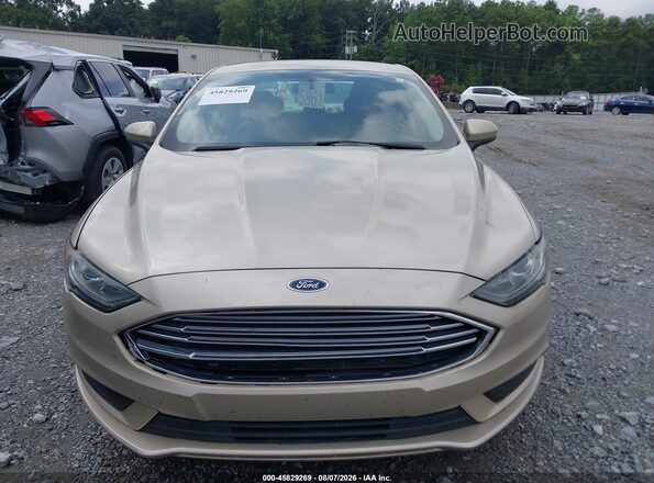 3FA6P0HD3JR164752 2018 FORD FUSION Beige ხელსაწყოთა პანელის ხედი