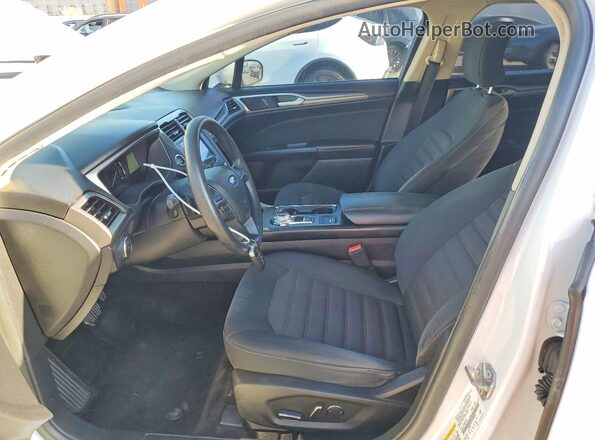 3FA6P0HD3JR204960 2018 FORD FUSION White წინა სალონის ხედი