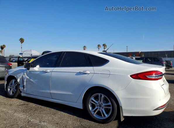 3FA6P0HD3JR204960 2018 FORD FUSION White უკანა მარცხენა