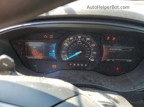 3FA6P0HD3JR259733 2018 FORD FUSION Burgundy ხელსაწყოთა პანელის ხედი