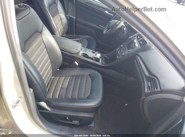 3FA6P0HD3JR264754 2018 FORD FUSION Кремовый Вид салона спереди