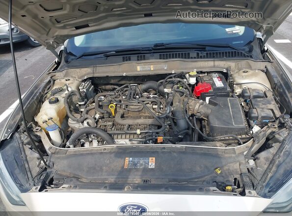 3FA6P0HD3JR264754 2018 FORD FUSION Кремовый Вид сзади