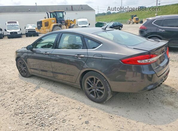 3FA6P0HD3JR272580 2018 FORD FUSION Charcoal Tył lewy