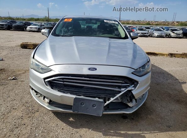 3FA6P0HD3JR281179 2018 FORD FUSION Серебряный Вид спереди