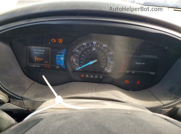 3FA6P0HD3JR281179 2018 FORD FUSION Серебряный Вид щитка приборов