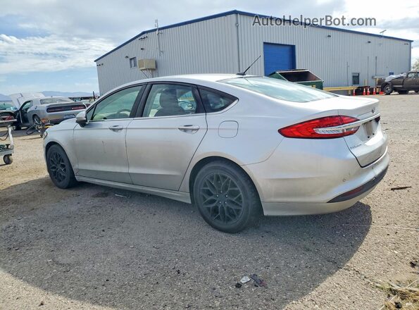 3FA6P0HD3JR281179 2018 FORD FUSION Серебряный Задняя левая четверть
