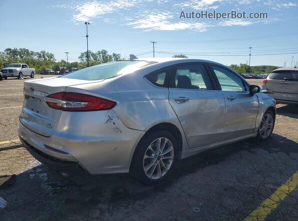 3FA6P0HD3KR102043 2019 FORD FUSION Серебряный Задняя правая четверть