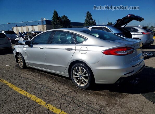 3FA6P0HD3KR102043 2019 FORD FUSION Серебряный Задняя левая четверть