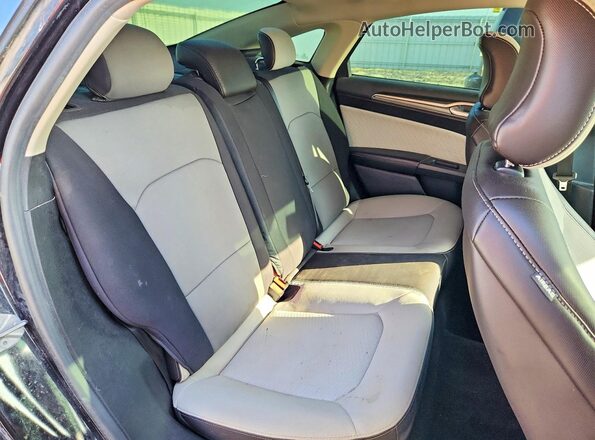 3FA6P0HD3KR232002 2019 FORD FUSION Черный Вид задних сидений