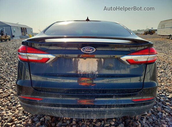 3FA6P0HD3KR232002 2019 FORD FUSION Черный Вид сзади