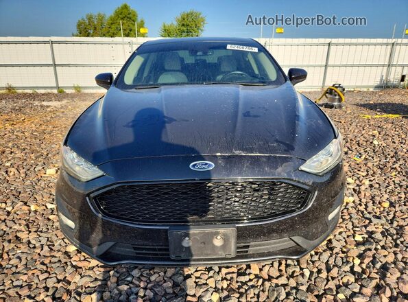 3FA6P0HD3KR232002 2019 FORD FUSION Черный Вид спереди