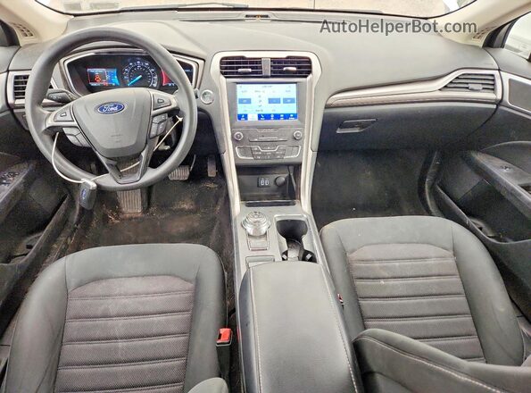 3FA6P0HD3LR110113 2020 FORD FUSION White Widok deski rozdzielczej