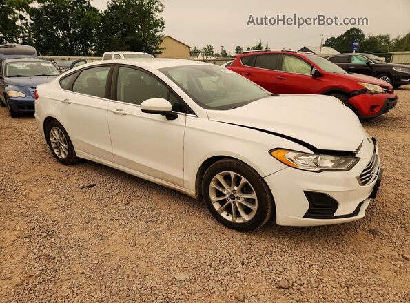 3FA6P0HD3LR110113 2020 FORD FUSION White Przód prawy