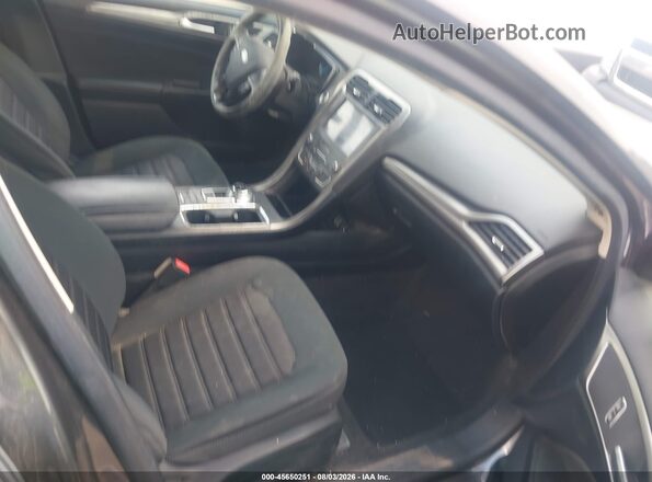 3FA6P0HD3LR126778 2020 FORD FUSION Gray წინა სალონის ხედი