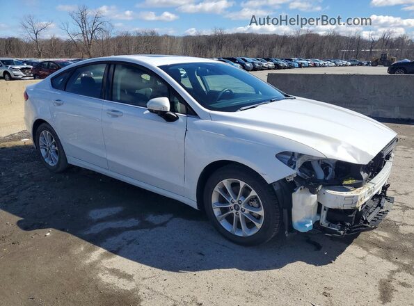 3FA6P0HD3LR146609 2020 FORD FUSION White Delantero derecho