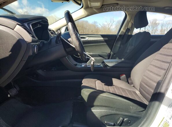 3FA6P0HD3LR146609 2020 FORD FUSION White Vista interior delantera