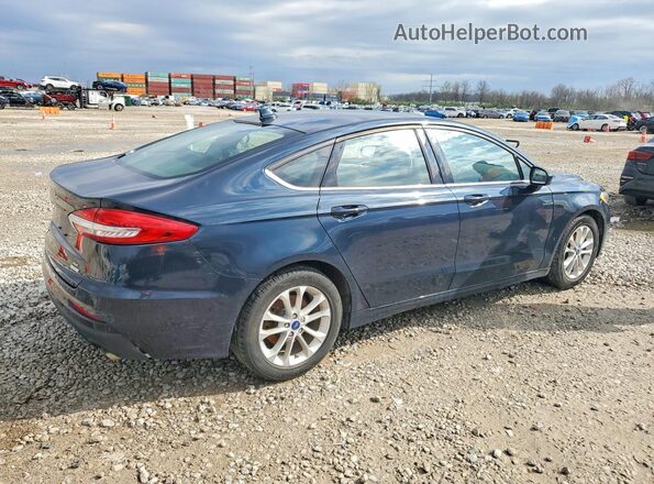 3FA6P0HD3LR233670 2020 FORD FUSION Blue Tył prawy