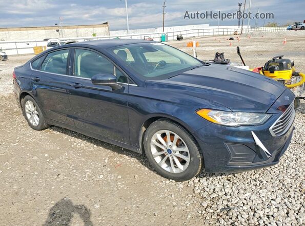 3FA6P0HD3LR233670 2020 FORD FUSION Blue Przód prawy