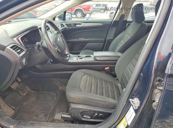 3FA6P0HD3LR233670 2020 FORD FUSION Blue Widok wnętrza z przodu