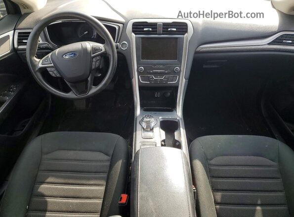 3FA6P0HD3LR233670 2020 FORD FUSION Blue Widok deski rozdzielczej
