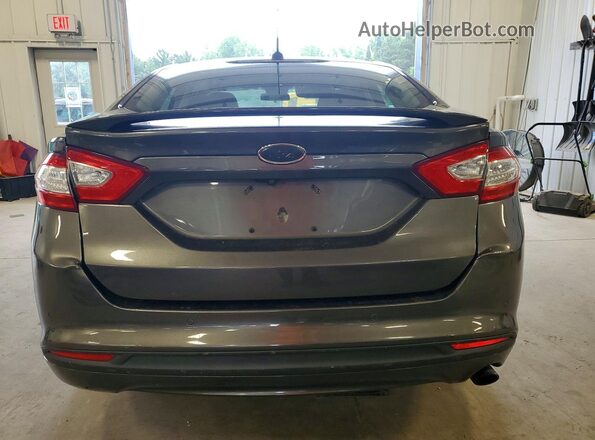 3FA6P0HD4GR113351 2016 FORD FUSION Gray უკანა ხედი