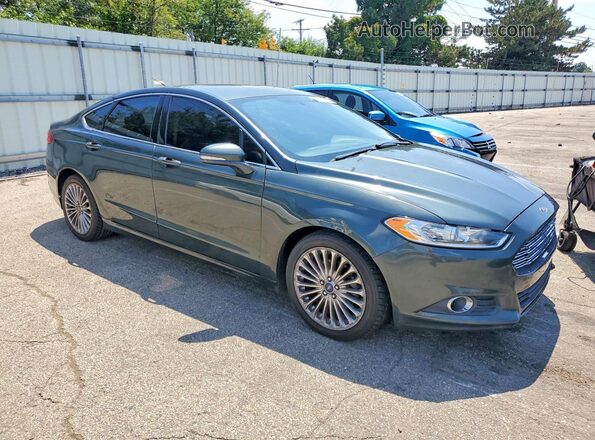 3FA6P0HD4GR214714 2016 FORD FUSION Gray Передня права чверть