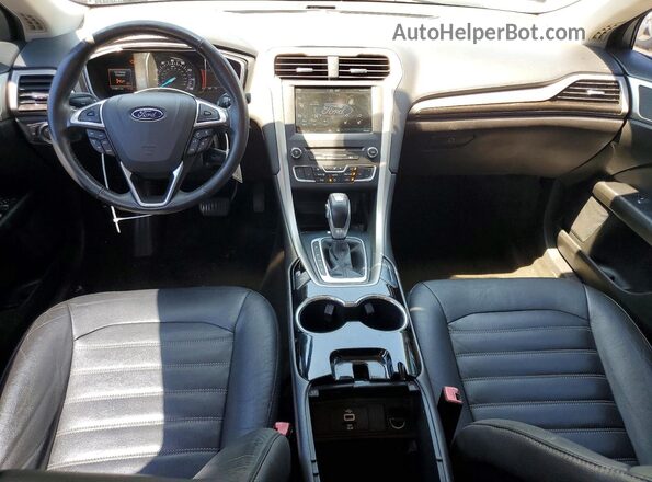 3FA6P0HD4GR214714 2016 FORD FUSION Gray Вид панелі приладів