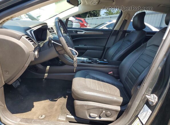 3FA6P0HD4GR214714 2016 FORD FUSION Gray Вид салону спереду