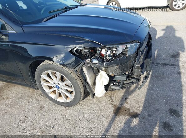 3FA6P0HD4HR166391 2017 FORD FUSION Black Widok z przodu