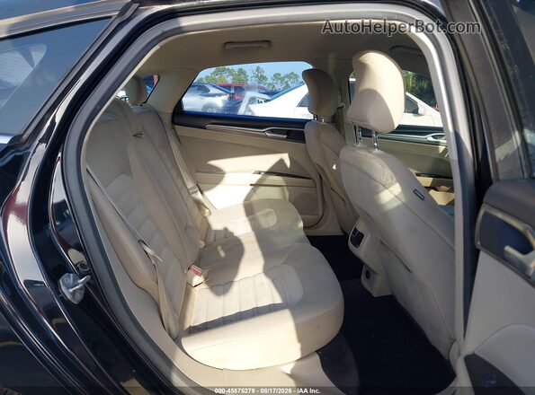 3FA6P0HD4HR166391 2017 FORD FUSION Black Widok naklejki z numerem VIN