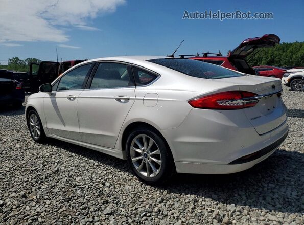 3FA6P0HD4HR169517 2017 FORD FUSION Белый Задняя левая четверть