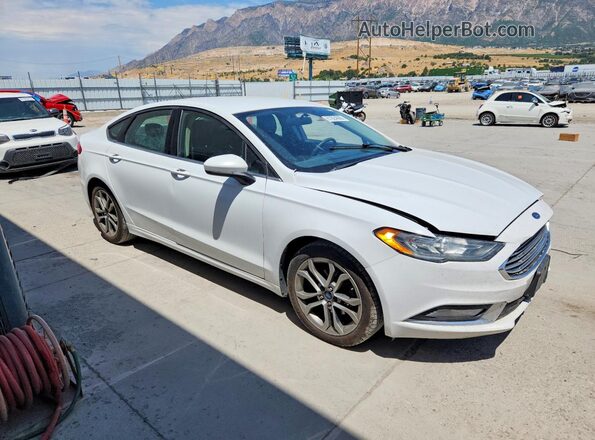 3FA6P0HD4HR207280 2017 FORD FUSION White Delantero derecho