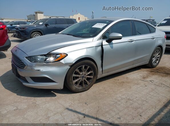 3FA6P0HD4HR241543 2017 FORD FUSION Silver Przód lewy