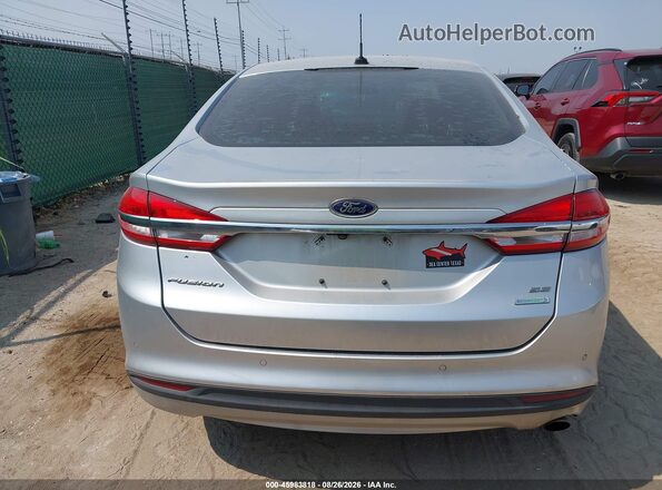 3FA6P0HD4HR241543 2017 FORD FUSION Silver 