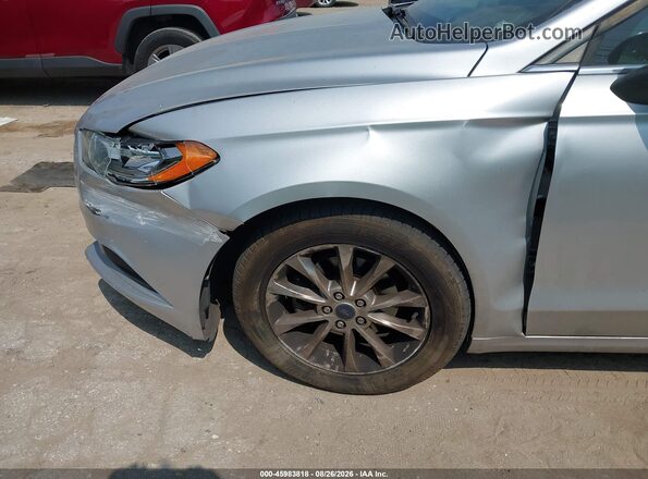 3FA6P0HD4HR241543 2017 FORD FUSION Silver 